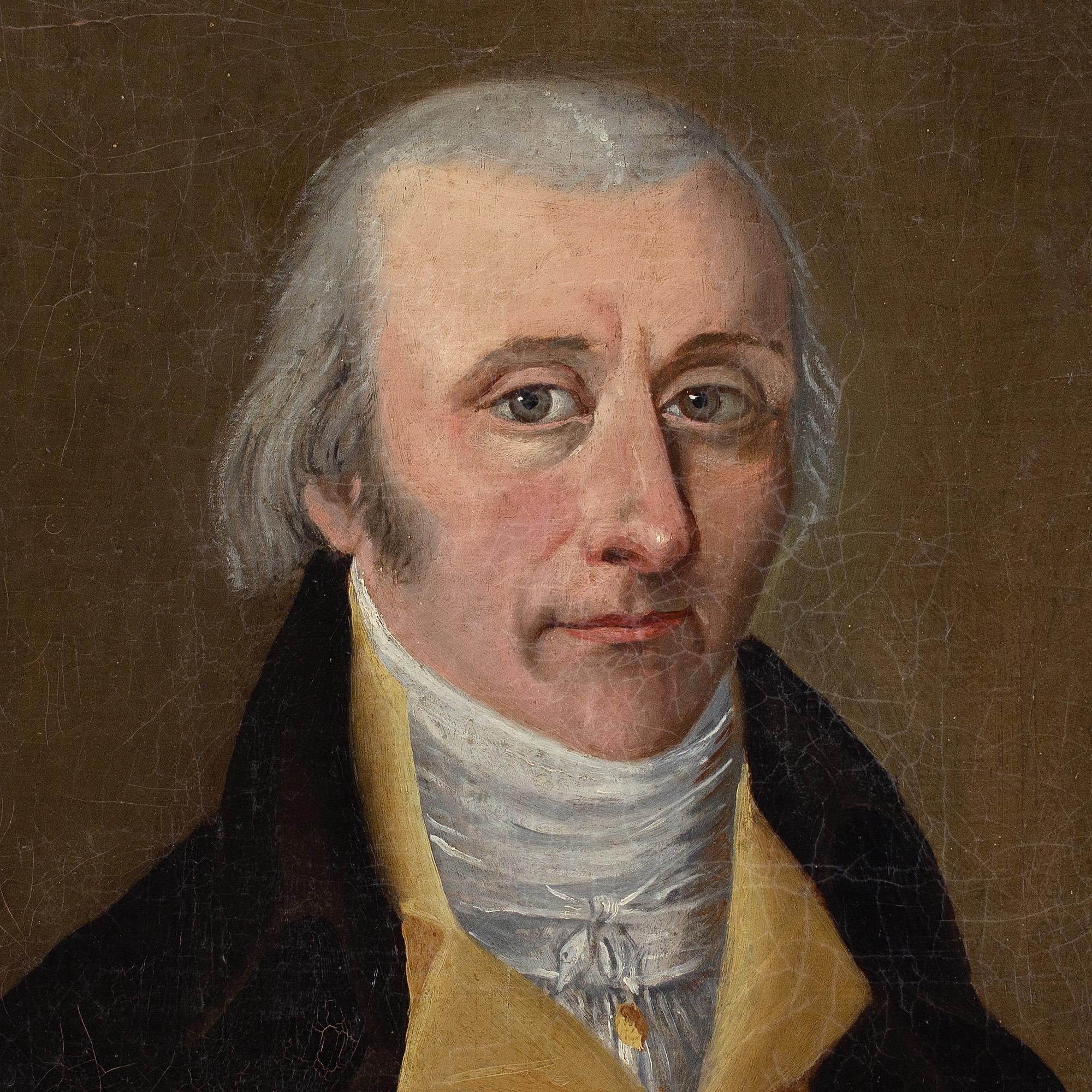 Early 19th-Century French School, Portrait Of Barthelemy Simon Louis de Medaille 4