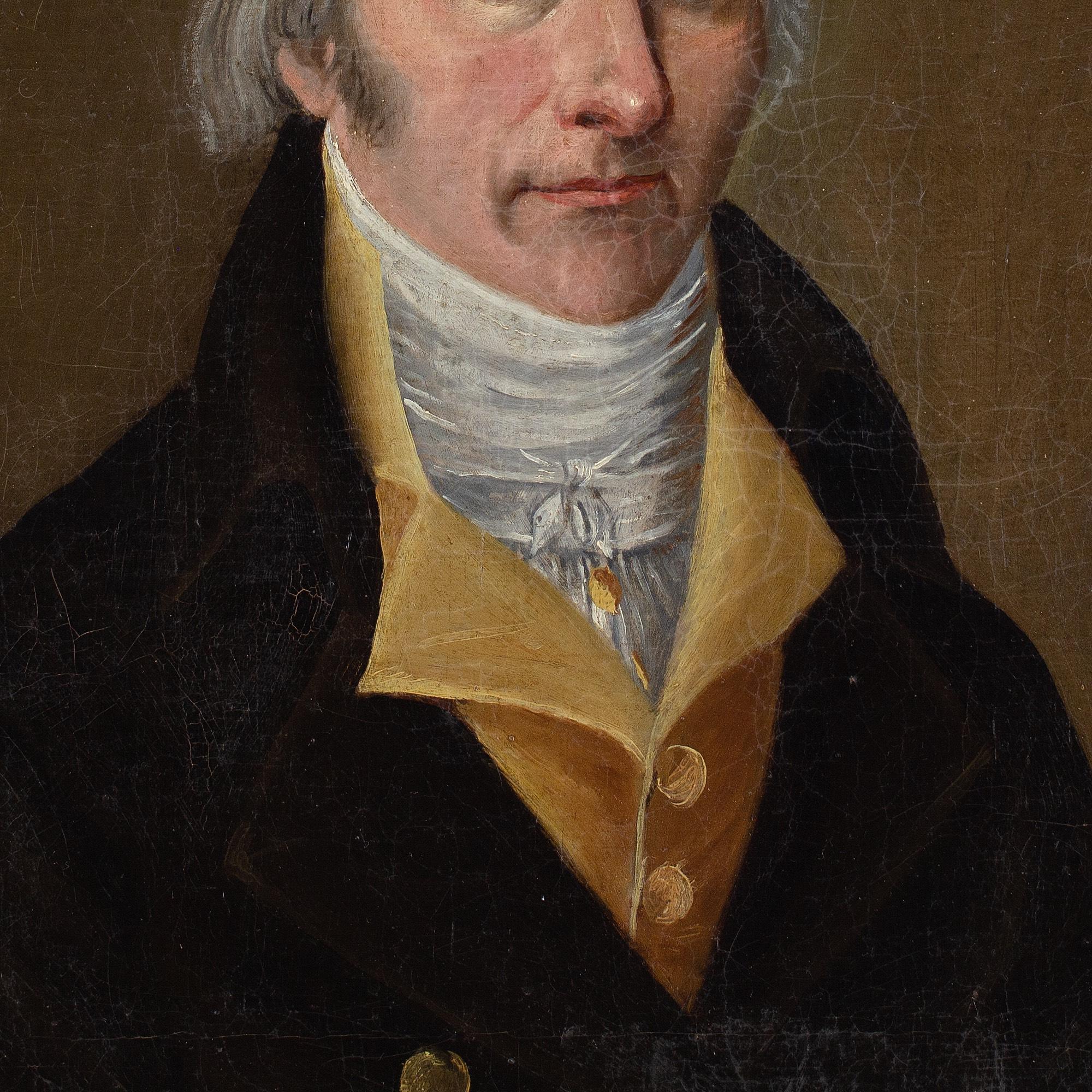 Early 19th-Century French School, Portrait Of Barthelemy Simon Louis de Medaille 5