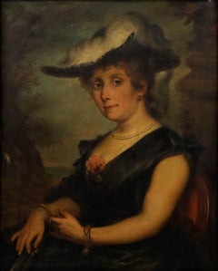 Early 19th Century Oil - A Lady of Quality