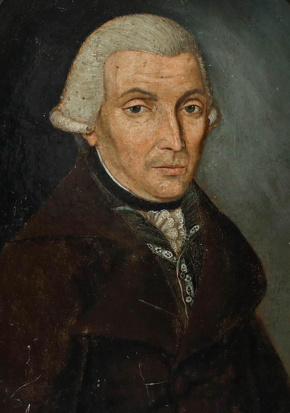 Huile du début du 19e siècle - Portrait d'un gentleman - Painting de Unknown