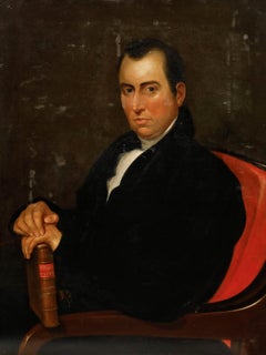 Early 19th Century Oil - Portrait of Mr John Johnson