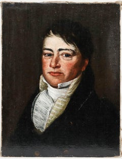 Early 19th Century Oil - The Handsome Young Gentleman