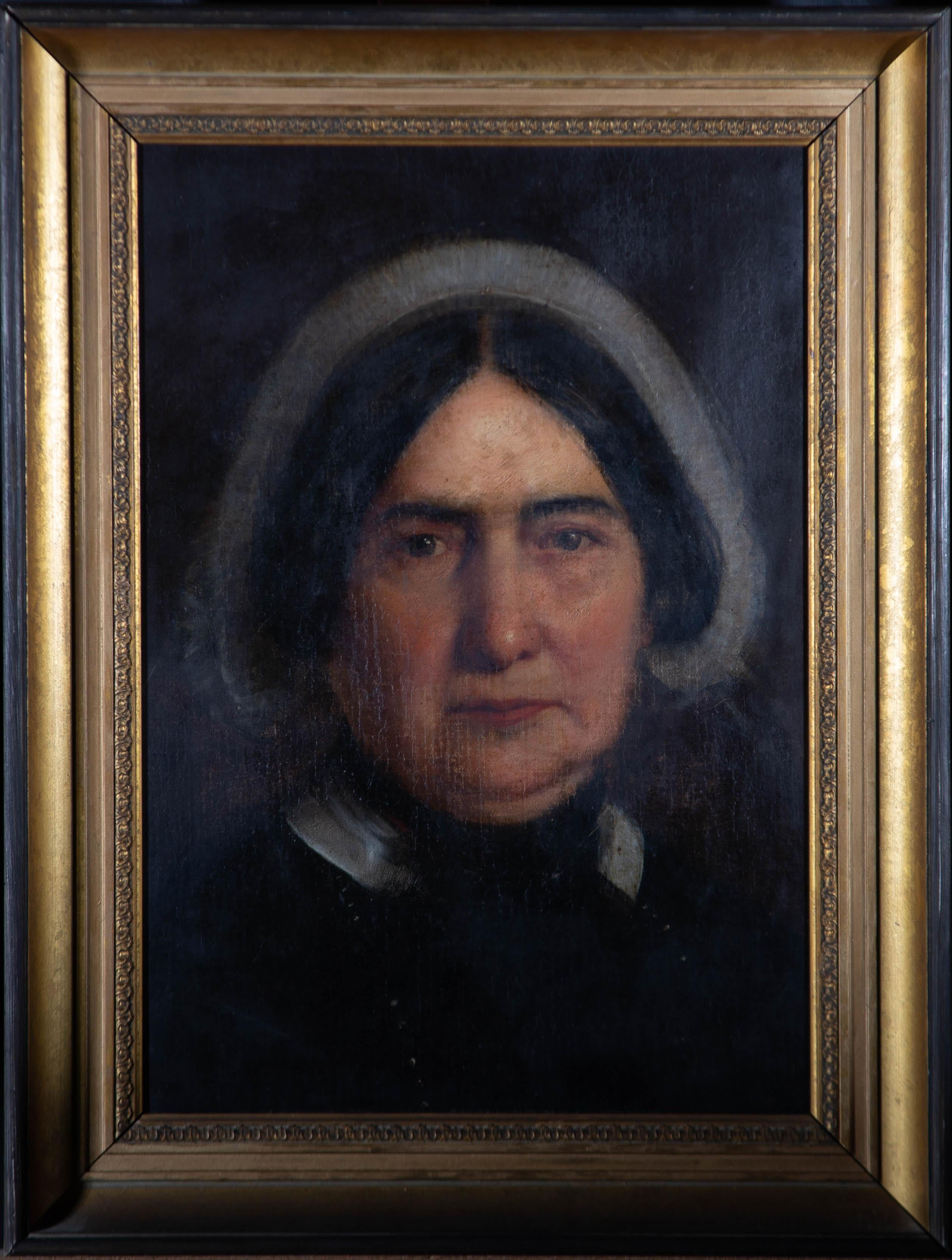 Early 19th Century Oil - The Matriarch - Painting by Unknown