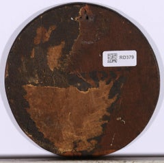 Early 19th Century Oil - Tondo of The Archangel Jophiel