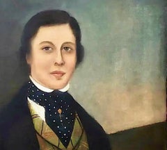 Early 19th-Century Portrait of a Handsome Young American