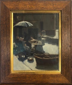 Early 20th Century British School - Market Scene