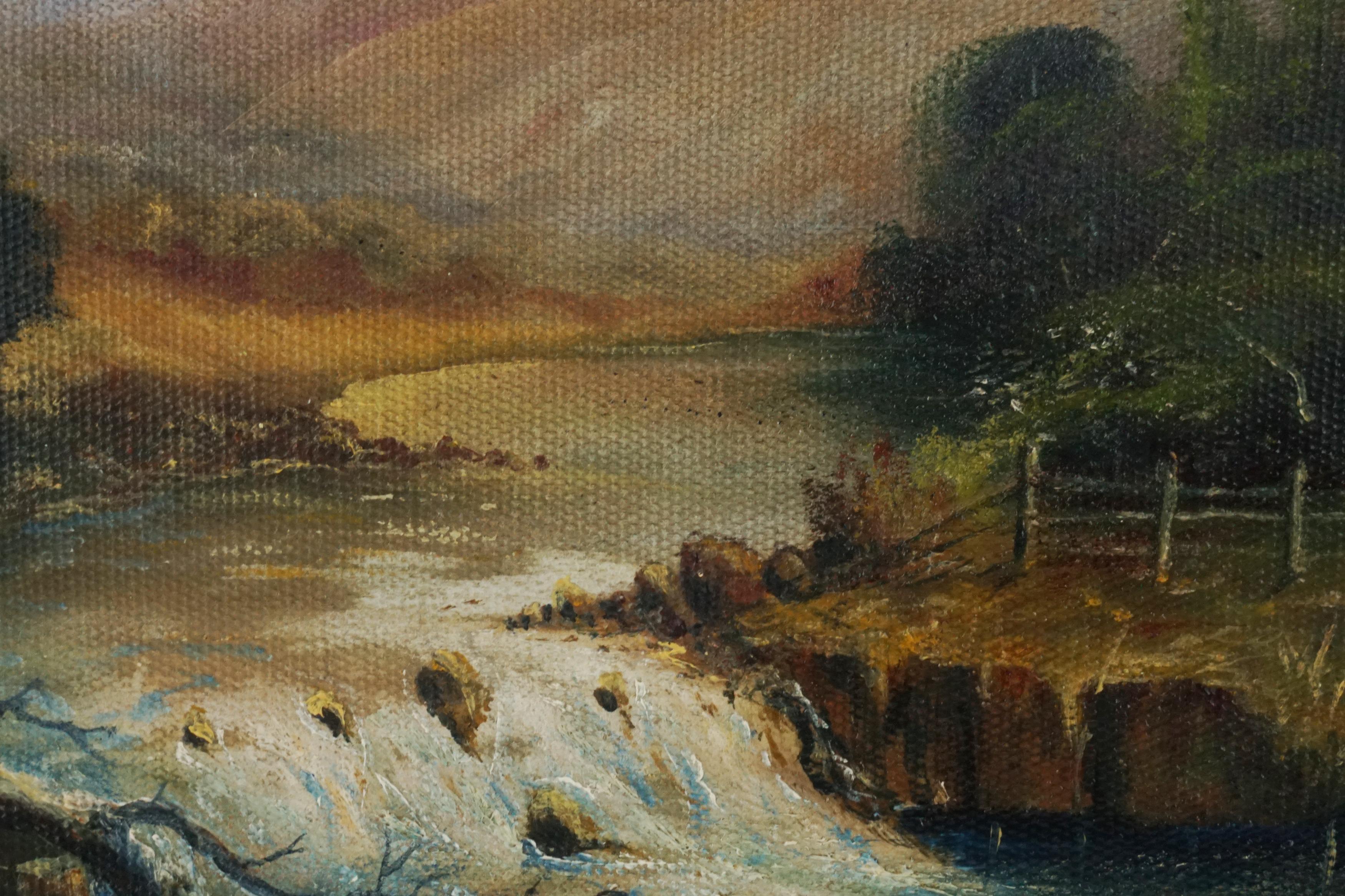 Paisaje de las estribaciones de California de principios del siglo XX - Painting impresionista estadounidense de Unknown