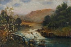 Early 20th Century California Foothills Landscape