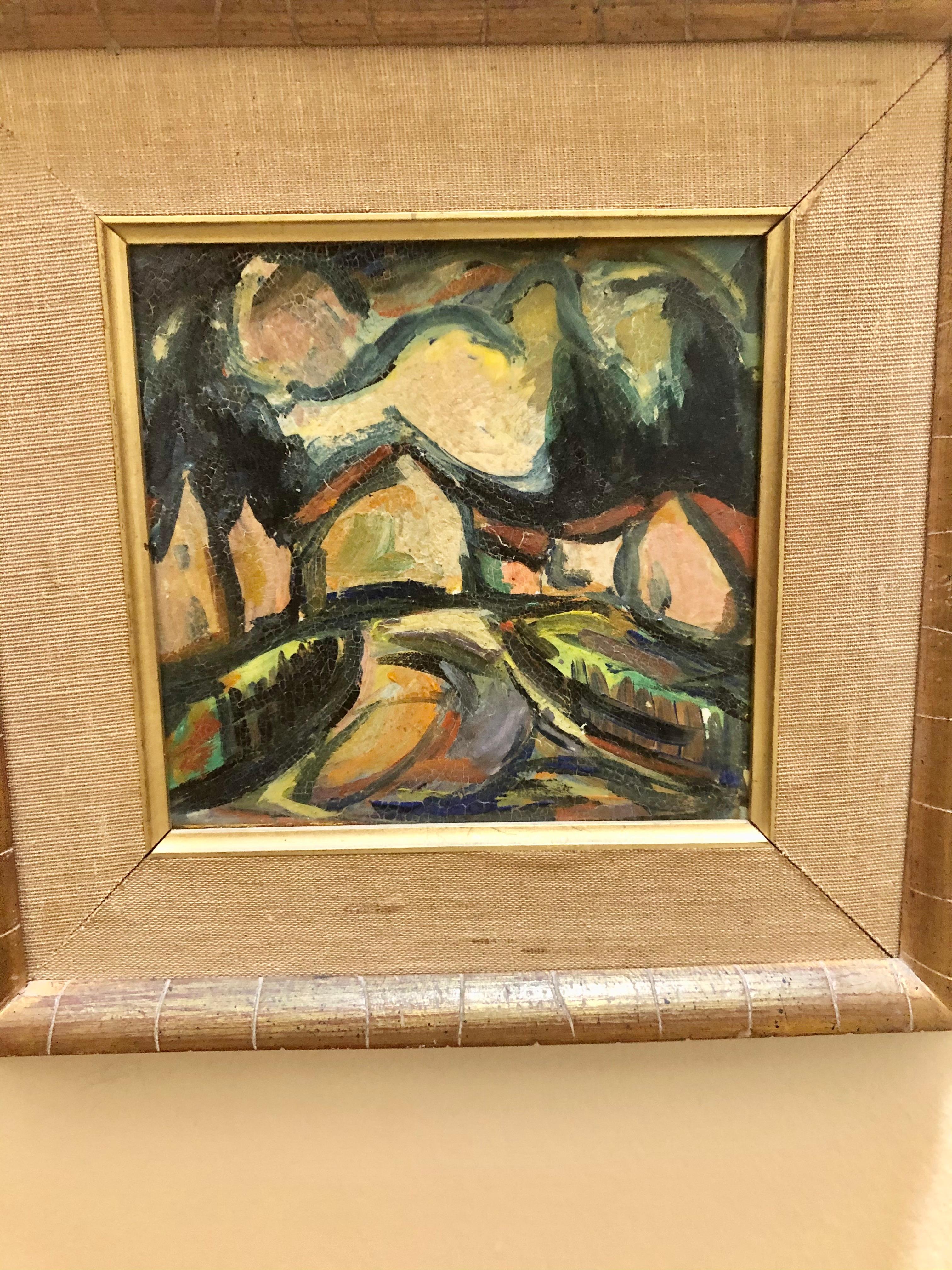 Début du 20e siècle Expressionniste allemand - Painting de Unknown