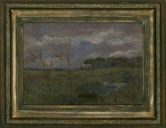 Early 20th Century Oil - A Windy Day
