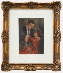 Early 20th Century Oil - An Embrace