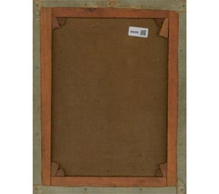 Early 20th Century Oil - Baby With Apple