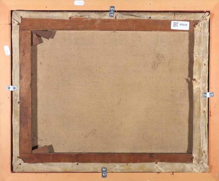 Unknown Early 20th Century Oil Boy With A Tin Whistle For Sale at 1stDibs