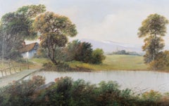 Early 20th Century Oil - Calm River