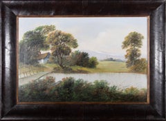 Early 20th Century Oil - Calm River