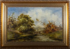 Early 20th Century Oil - Country Stream