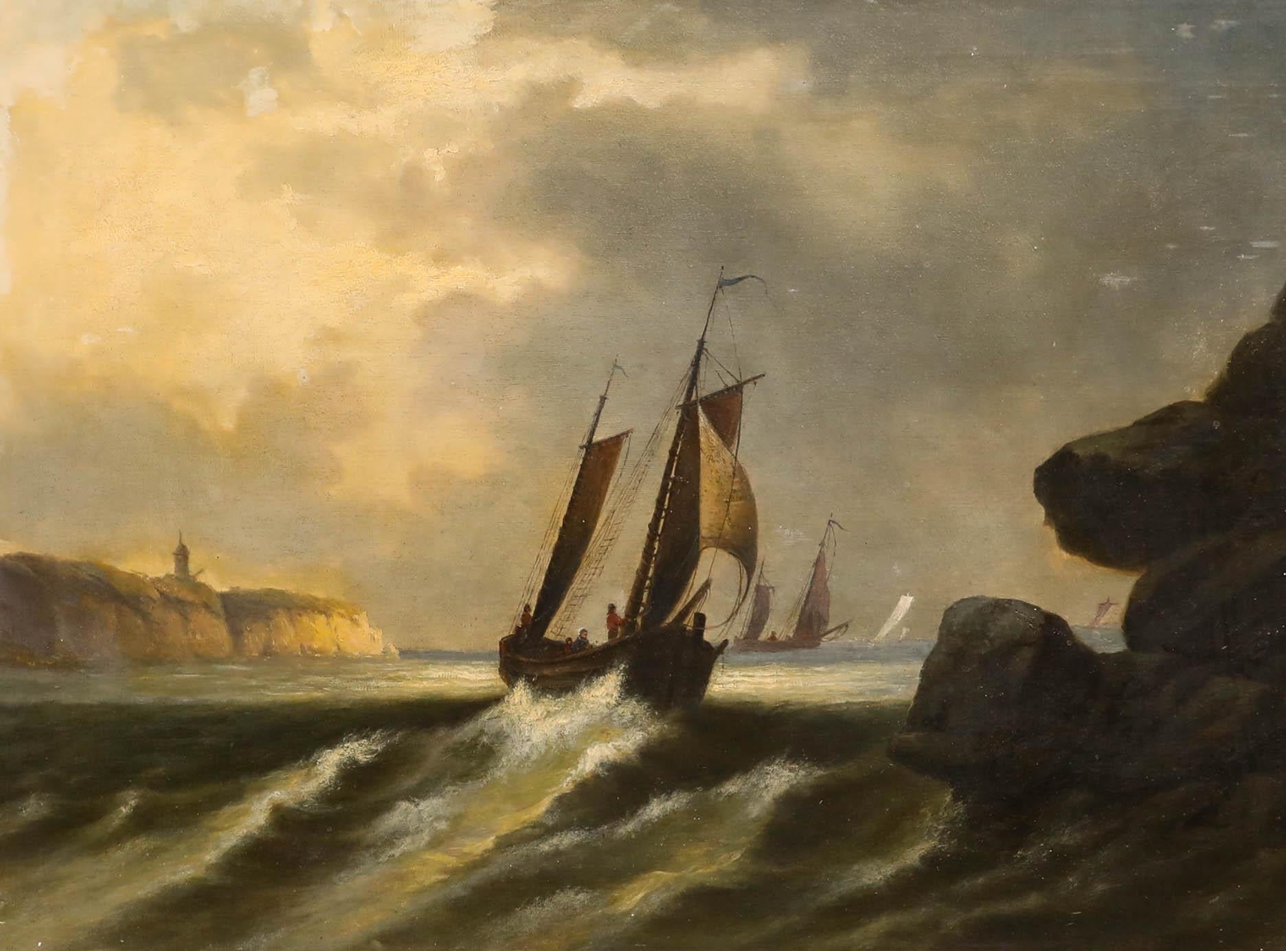 Öl aus dem frühen 20. Jahrhundert - Homeward Bound – Painting von Unknown