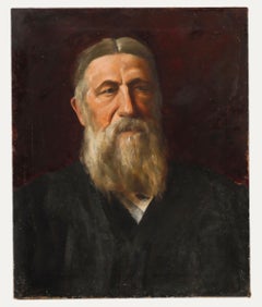 Early 20th Century Oil - Portrait of a Bearded Gentleman