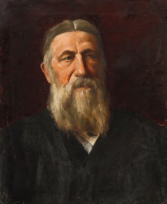 Early 20th Century Oil - Portrait of a Bearded Gentleman