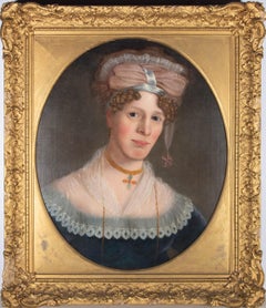 Early 20th Century Oil - Portrait of a Lady
