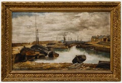 Early 20th Century Oil - Quiet Harbour