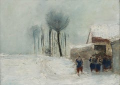 Early 20th Century Oil - Return from Patrol