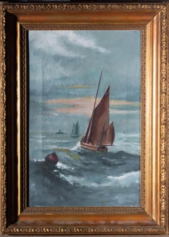 Early 20th Century Oil - Sailing Boat