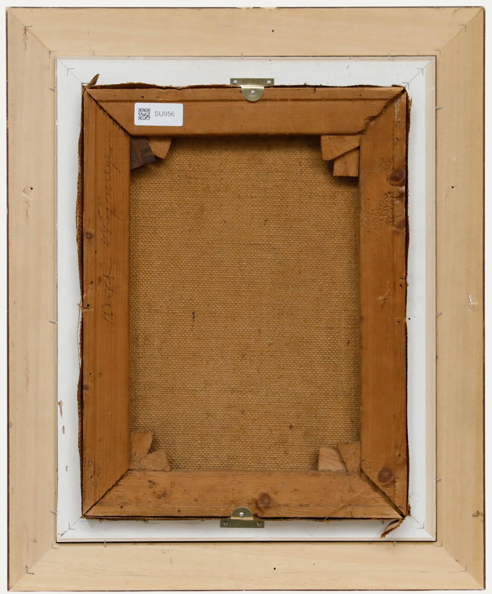 Öl aus dem frühen 20. Jahrhundert - Saint Stephen's Church (Schwarz), Landscape Painting, von Unknown