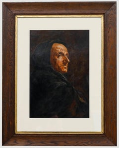 Early 20th Century Oil - The Monk