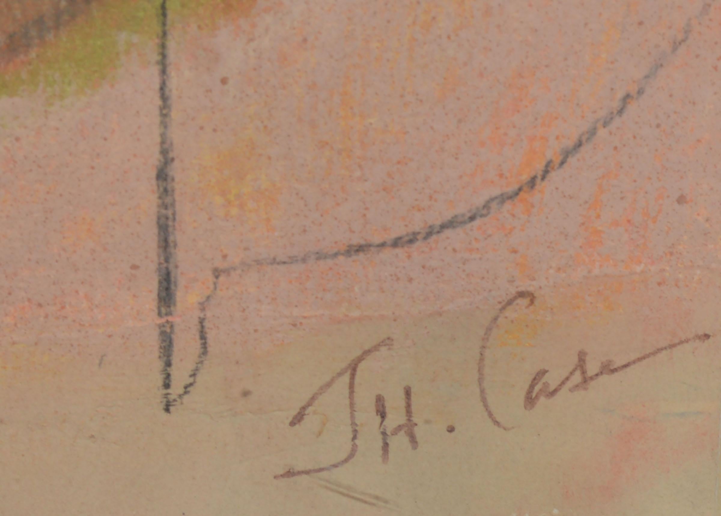 Early American Modernist New York School Signed Abstract Expressionist Painting 3