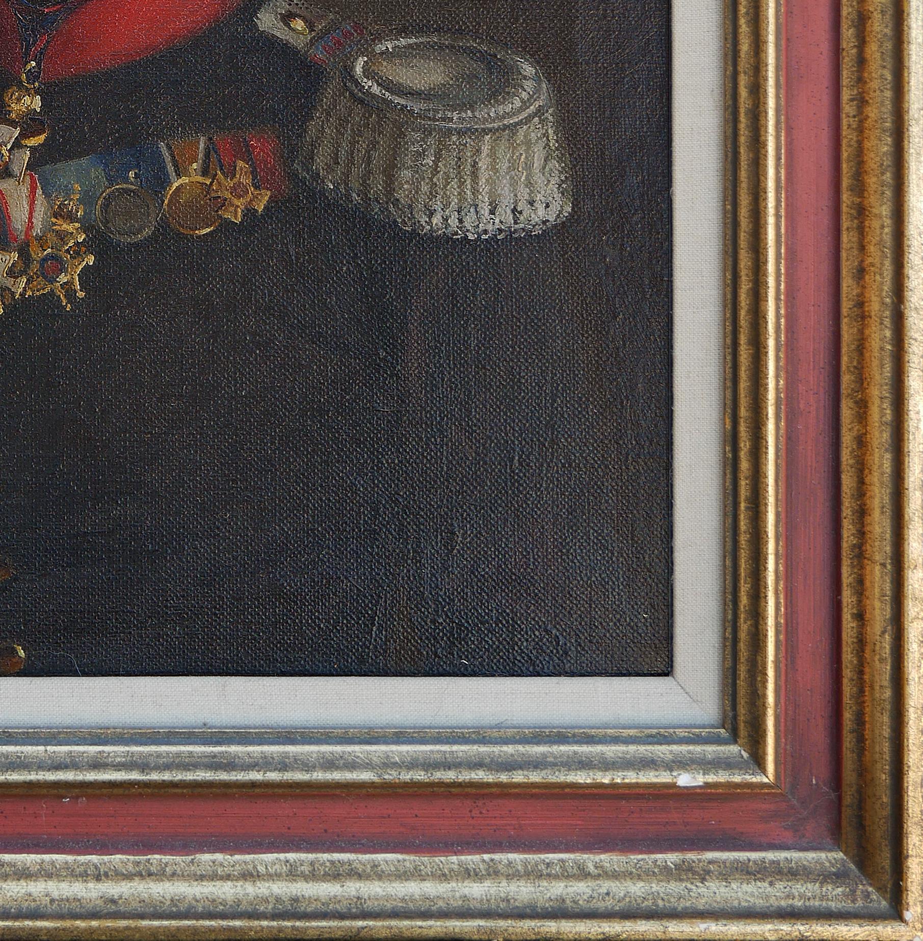 Ritratto militare realistico di un uomo (Johann Ludwig-Mosley) in vendita 1