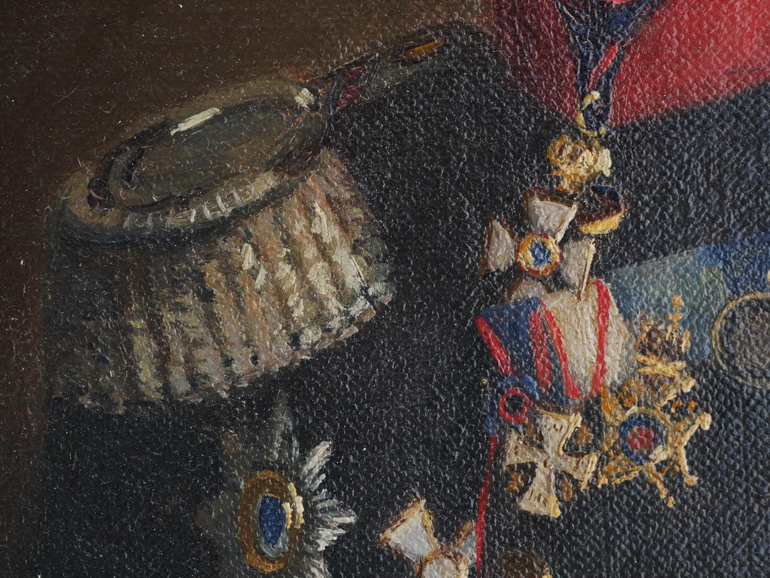 Ritratto militare realistico di un uomo (Johann Ludwig-Mosley) in vendita 2