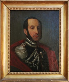 Early German Realistic Military Portrait of a Man (Major General Johann Ludwig)