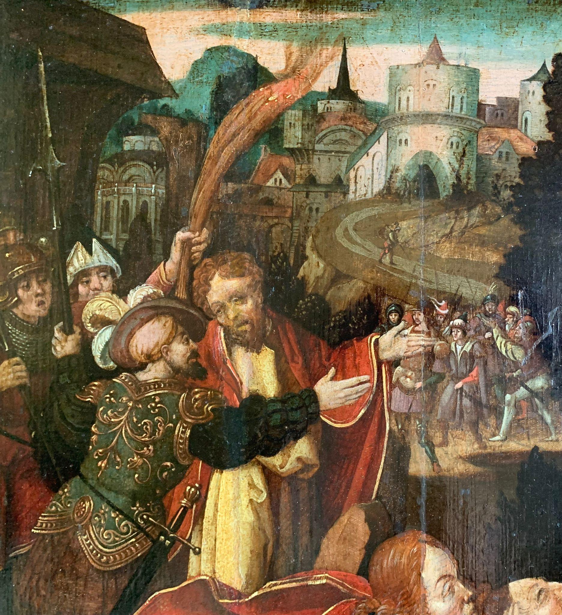 Principios del siglo XVI. La Agonía en el Huerto. Escuela alemana del sur. - Painting de Unknown
