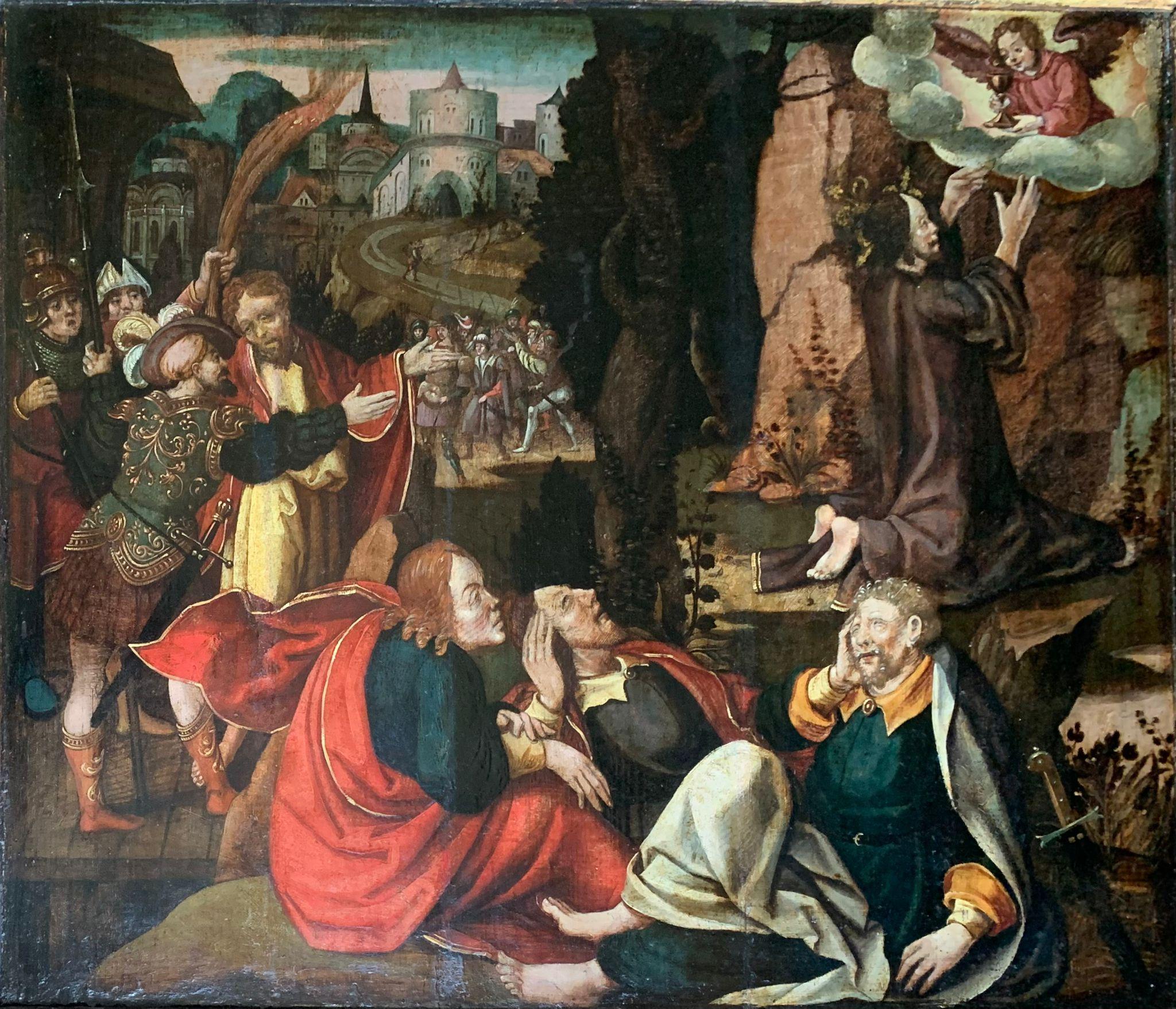 How many paintings did Raphael do?