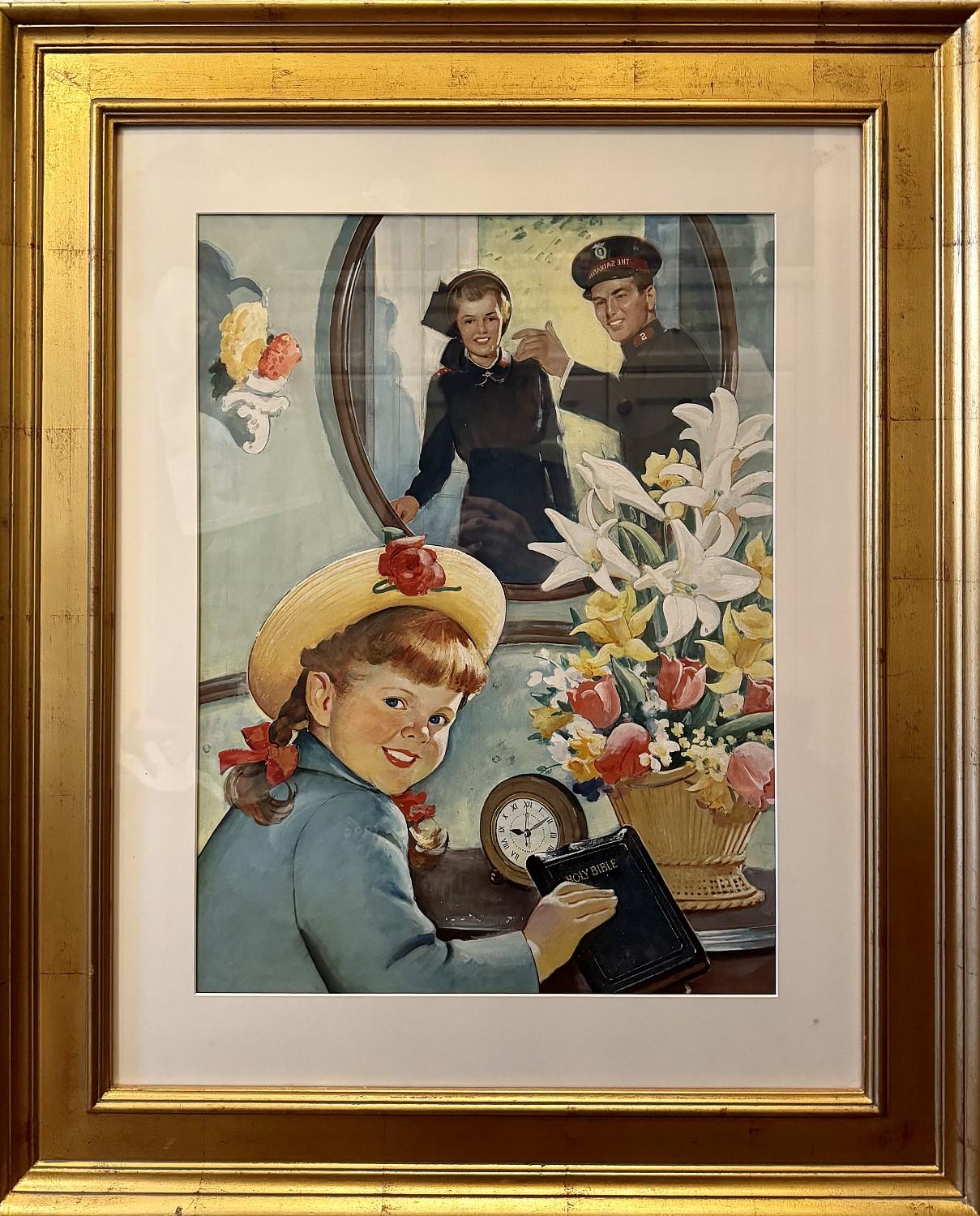 Interior Painting de Unknown - Contraportada de Pascua para El Grito de Guerra, revista publicada por el Ejército de Salvación