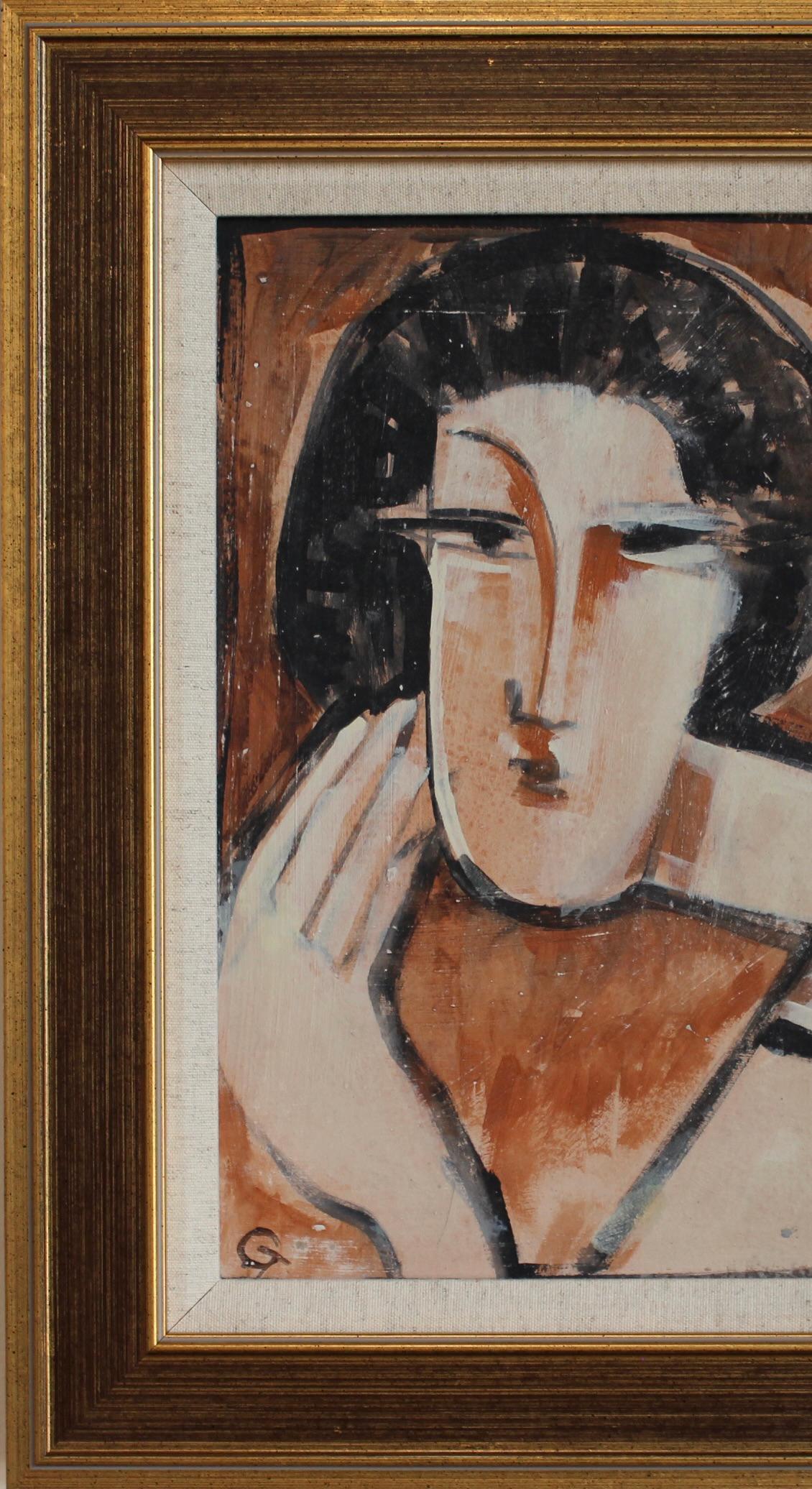 Echoes of the Atelier I - Modern Painting by Unknown