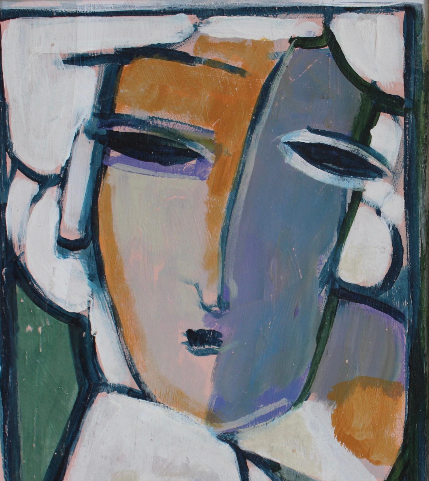 Echoes of the Atelier II - Moderne Painting par Unknown