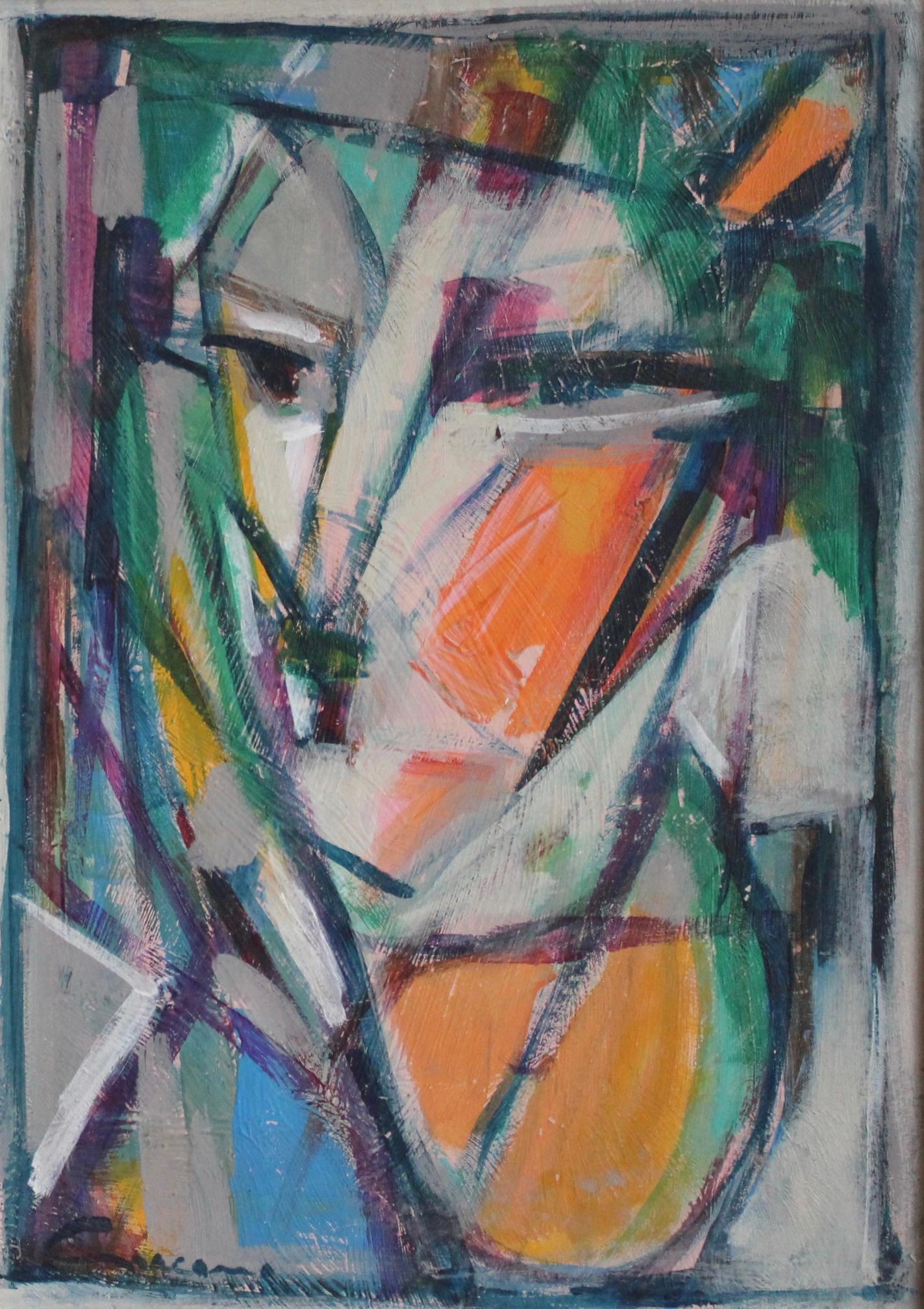 Echoes of the Atelier X - Modern Painting by Unknown