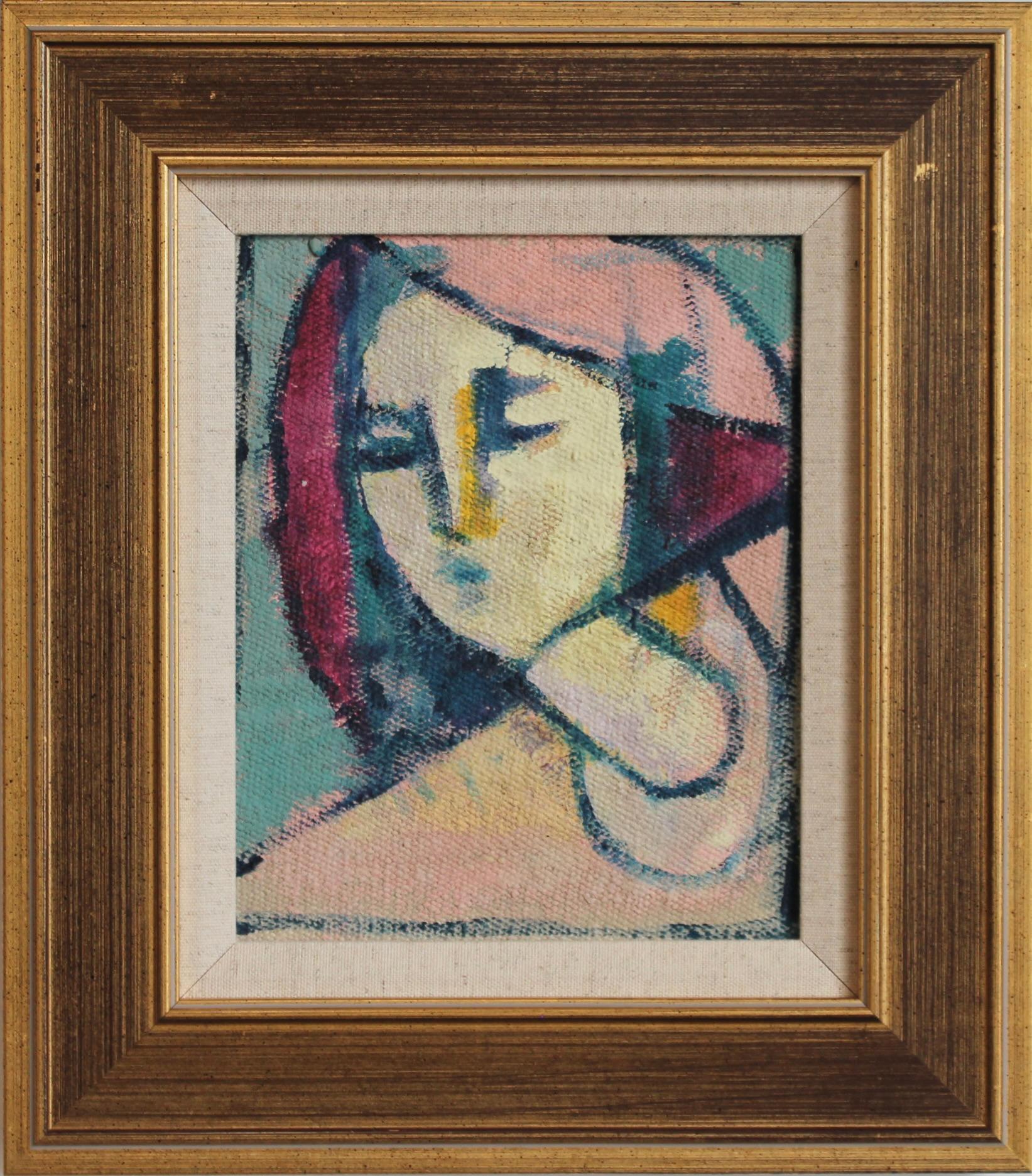 Echoes of the Atelier XIV (circa 1980s-90s) - Painting by Unknown