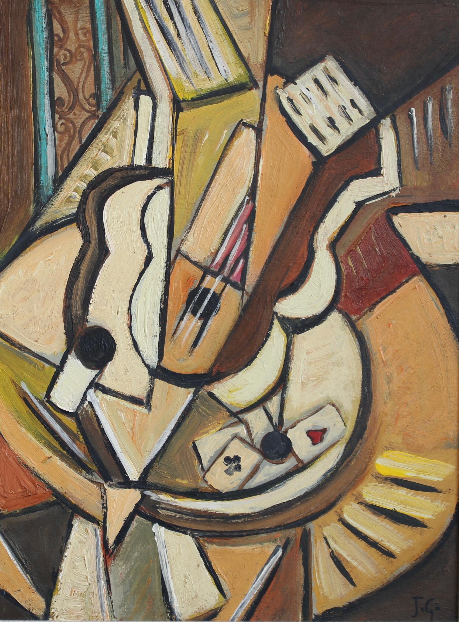 Echoes of the Avant-Garde: Mid-Century Visions XIV - Painting by Unknown