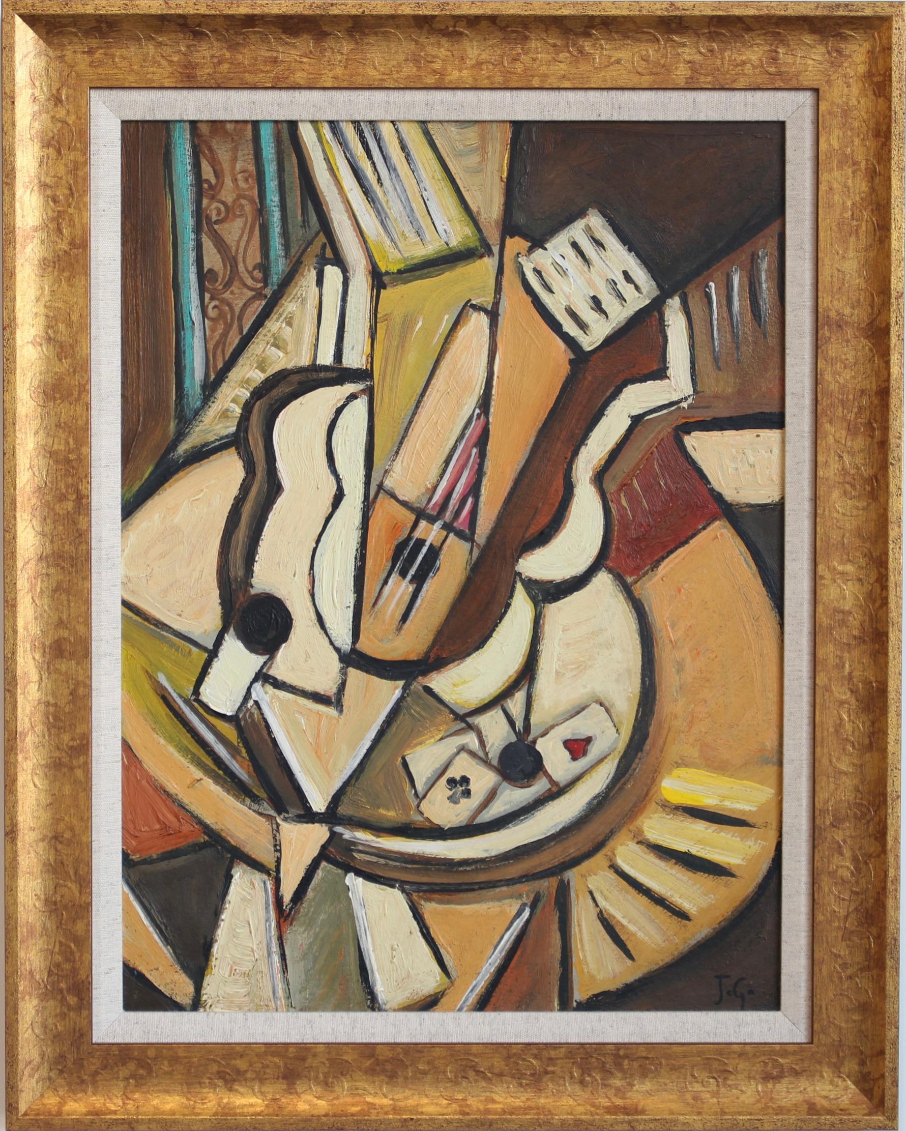 Unknown Abstract Painting - Echoes of the Avant-Garde: Mid-Century Visions XIV