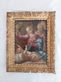 Ecole Hollandaise d'apres Raphael "La vierge de lorette"
