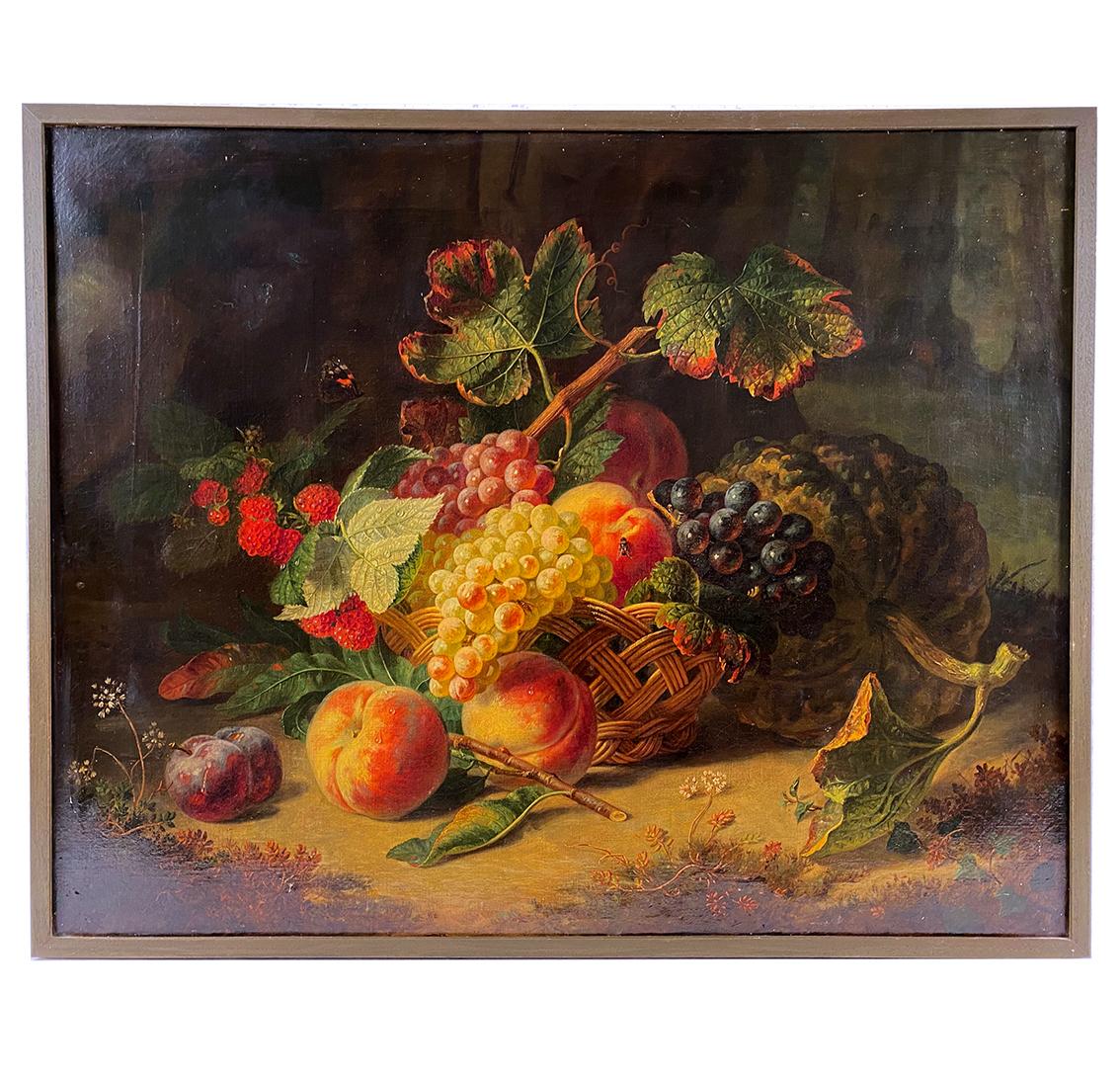Ecole hollandaise XIXe, Huile sur toile 