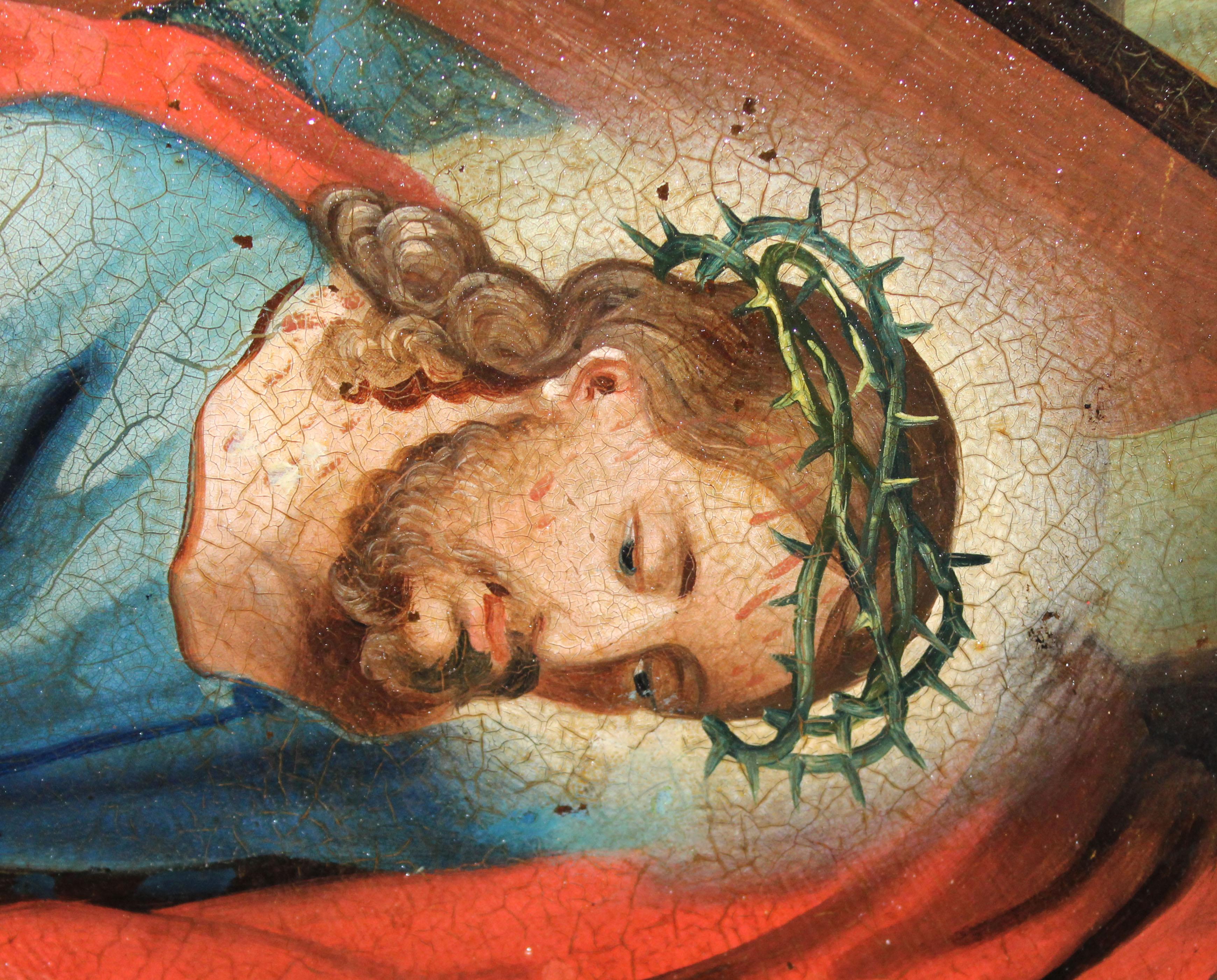 Sin firmar, es de autor anónimo

Se presenta enmarcada la obra con un marco bastante actual

Buen estado de conservación el de la pintura

Medidas obra: 60 cm de altura x 40 cm de ancho

Medidas marco: 76 cm de altura x 56 cm de ancho