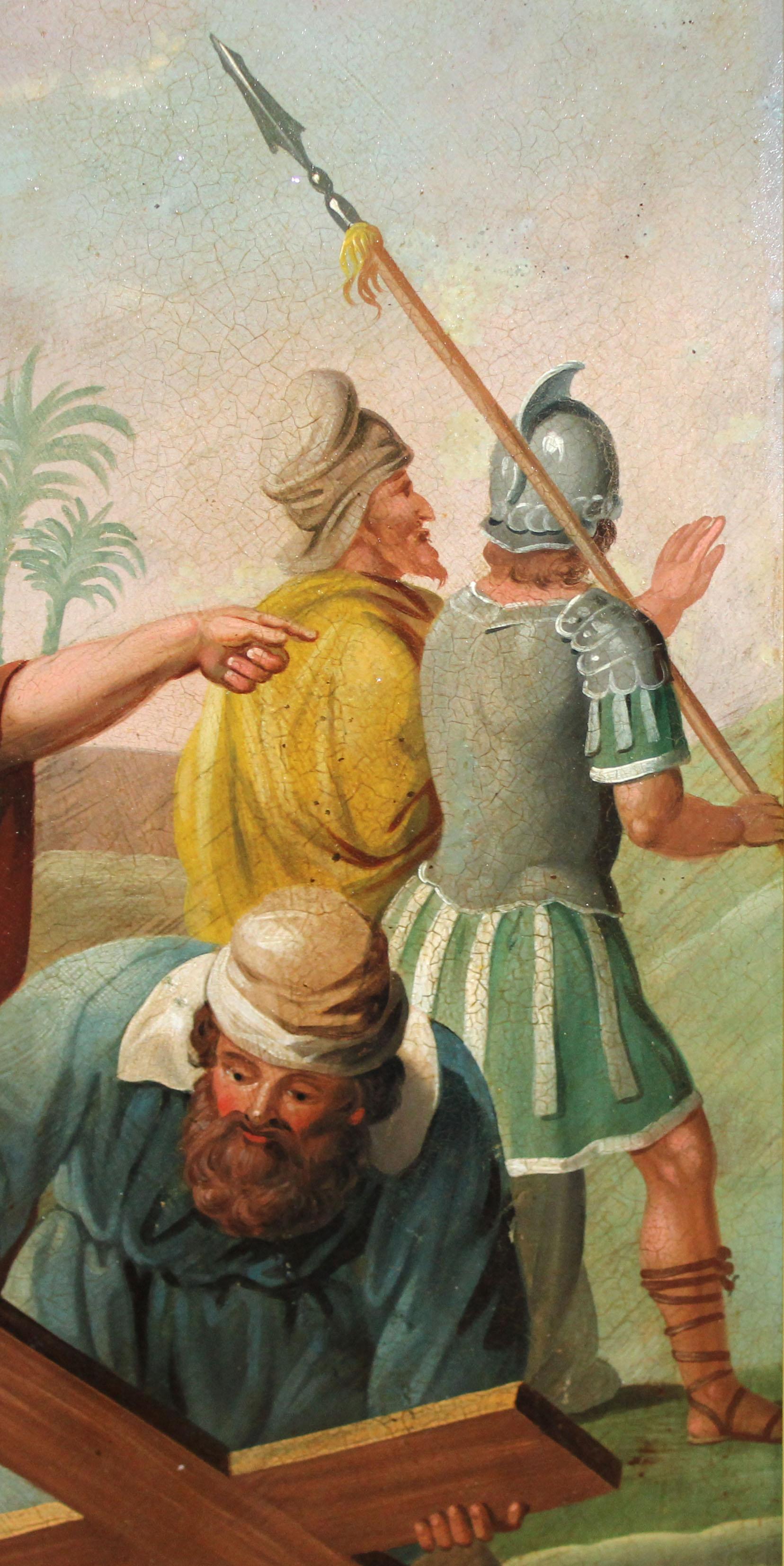Ecole Italienne (XIX) - Scène biblique For Sale 3