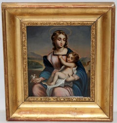 École italienne (XVIII) - Vierge et Enfant