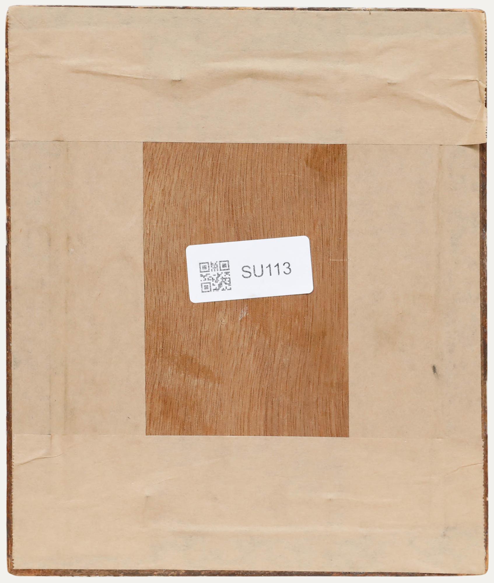 Edmond Quinton (1892-1969) - Öl aus dem frühen 20. Jahrhundert, Rinder auf einem Bergpfad (Braun), Landscape Painting, von Unknown