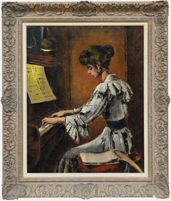 Edmund Xavier Kapp (1890-1978) - Framed Mid 20th Century Oil, Chopin