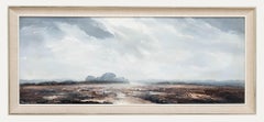 Vintage Edward Elliott - Framed 20th Century Oil, Estuary Landscape